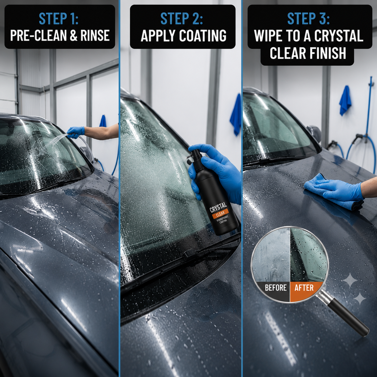 Anti-Fog Hydrophobic Coating Spray(Buy 1 Get 1 Free✅)