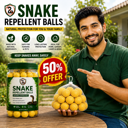 Snake Repellent Balls(50% 0ff Today)