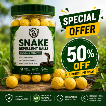 Snake Repellent Balls(50% 0ff Today)